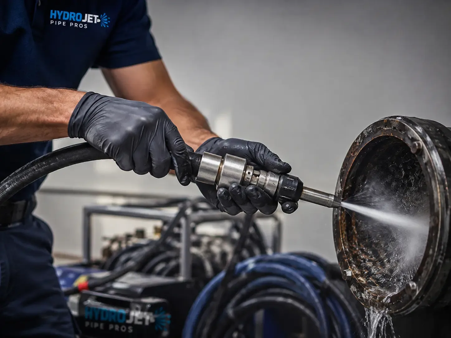 Hydro Jet Pipe Descaling in Utah